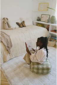 Zielony dziecięcy worek do siedzenia Vichy – Lorena Canals