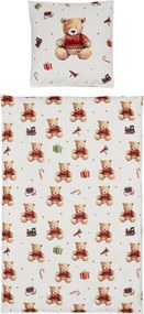 PrzytulneMieszkanie.pl PrzytulneMieszkanie.pl Pościel dziecięca z bawełny Renforcé BAILEY kolorowa Rozmiar pościeli: 80 x 80 cm | 135 x 200 cm