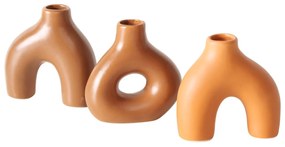 Zastaw wazonów METTY, 10 cm, ręcznie wykonane, 3 szt.