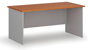 Biurko PRIMO GRAY, 160x80 cm, szary/czereśnia