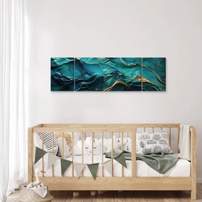 Obraz - Tekstury abstrakcyjne (170x50 cm)