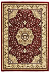 Czerwony dywan 80x140 cm Heritage – Think Rugs