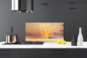 Panel Szklany Lazurowa Zatoka I Piasek