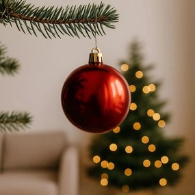 Zestaw bombek świątecznych w różnych rozmiarach, 70 szt.