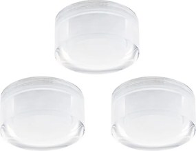 Eglo 78702 - Zestaw 3x opraw wpuszczanych sufitowych TORTOLI LED/5W/230V