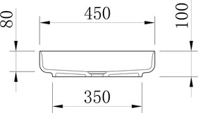 Umywalka nablatowa NT2420