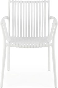 Sztaplowane krzesło ogrodowe z podłokietnikami K492