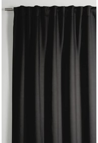 Czarna zasłona 245x140 cm Dimout – Gardinia