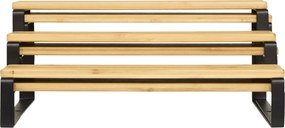 Półka na blat kuchenny 2w1 ORDERA, długość od 32 do 64 cm