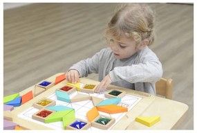 Masterkidz układanka mozaika nauka kolorów i kształtów tangram montessori