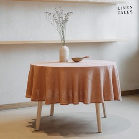 Lniany obrus ø 180 cm – Linen Tales