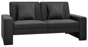 Luksusowa rozkładana ciemnoszara sofa - Astigar