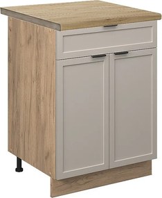 Szafka dolna do kuchni greybeige 60x60x82 fame-line