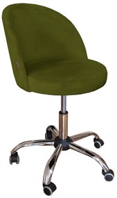 Fotel obrotowy TRIX BL75 zielona oliwka