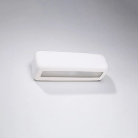 Kinkiety nowoczesny Vivin, ceramika - 1 źródło światła 4000K - L.33 x H.10 cm - biały