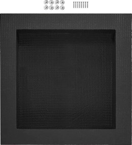 Nisza Prysznicowa SucceBuy 41 x 41 x 10 cm, Pojedyncza półka do Wstawienia w ścianę do łazienki