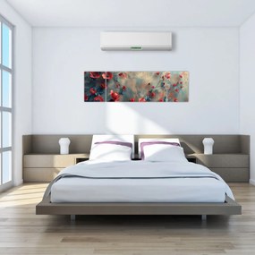 Obraz - Wilcze maki (170x50 cm)