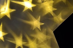 Świąteczna gwiazda z efektem 3D - 35 cm, 20 LED, ciepła biel