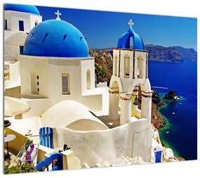 Obraz - Santorini, Grecja (70x50 cm)