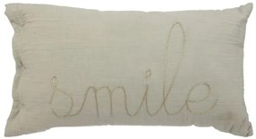 Poduszka dekoracyjna dziecięca SMILE 50x30cm, zielona