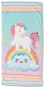 Aksamitny ręcznik plażowy dla dzieci 75x150 cm Sweety – Good Morning