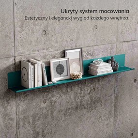 Półka wisząca JOANNE 1200 mm, Modern: morski