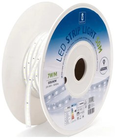 Aigostar - Taśma LED 350 W, 230 V, 50 m, 6500 K (zimna biel), IP65