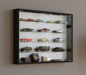 Wiszący wyświetlacz ścienny szafki szklanej Mandosa L