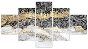 Obraz - Mandala w marmurze (125x70 cm)