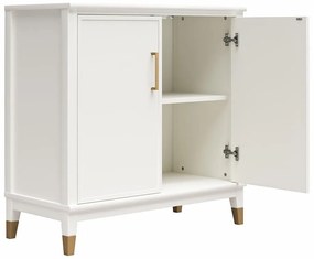 Biała szafka 84x84 cm Westerleigh – CosmoLiving by Cosmopolitan
