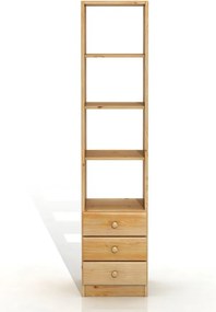 Regał z litego drewna 3S-W