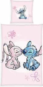 Herding Bawełniana pościel Stitch, 135 x 200 cm,80 x 80 cm