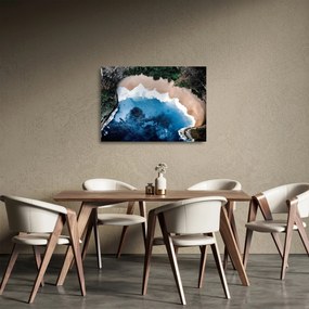 Obraz na szkle plaży Nusa Penida, Indonezja (70x50 cm)