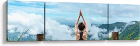 Obraz - Joga (170x50 cm)