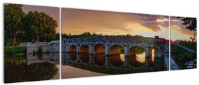 Obraz mostu (170x50 cm)