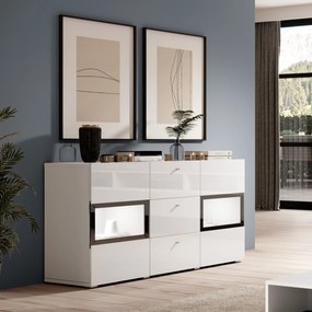 Komoda BAROLO 132 cm do Salonu Sypialni Biały