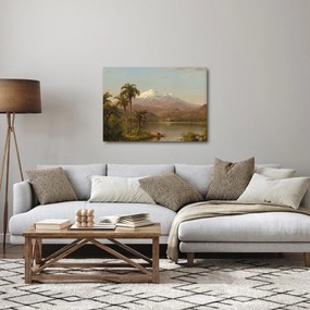 Obraz - Frederic Edwin Church, Tamaca Palms, reprodukcje (70x50 cm)