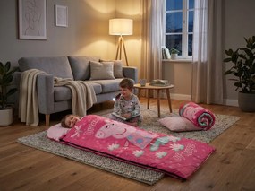 Śpiwór dziecięcy PEPPA PIG 170x70 cm, różowy