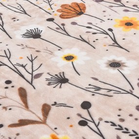 Pościel jednoosobowa z mikropluszu 140x200 cm Valentina – My House