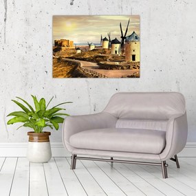 Obraz - Wiatraki (70x50 cm)