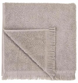 Szary/brązowy bawełniany ręcznik 50x100 cm FRINO – Blomus