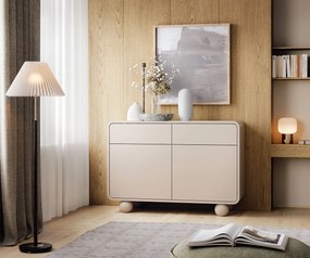 Kaszmirowa komoda z szufladami H8-W39