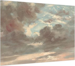 Obraz na szkle - John Constable, Cloud Study Stormy Sunset, reprodukcje (70x50 cm)