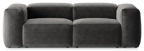 Ciemnoszara sofa 224 cm Bergano – Cosmopolitan Design