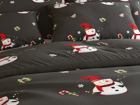 PrzytulneMieszkanie.pl PrzytulneMieszkanie.pl Pościel z mikrofibry BIAŁY BAŁWAN czarna Rozmiar pościeli: 70 x 80 cm | 140 x 200 cm