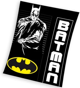 Carbotex Kocyk dziecięcy Batman Strażnik nocy, 130x 170 cm