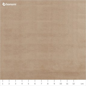 Jasnobrązowe łóżko boxspring ze schowkiem 180x200 cm Bali – Cosmopolitan Design