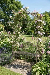 Klasyczna ławka ogrodowa betonowy L8-C21