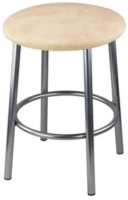Taboret JOPEK SATIN Gniot Stołek Kuchenny Wzmocniony