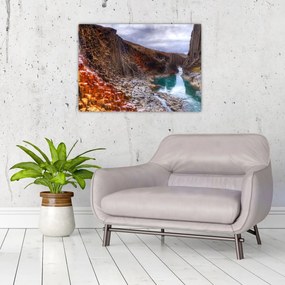 Obraz - Kanion Studlagil (70x50 cm)